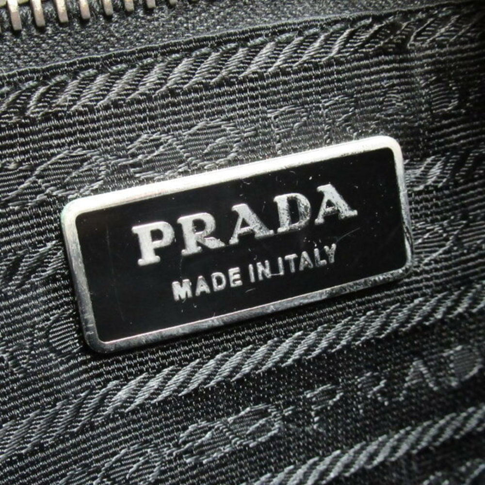 Prada Shoulder Bag Python Leather Black - image 5